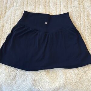 Lululemon High Rise True Navy Blue Women's Skirt
